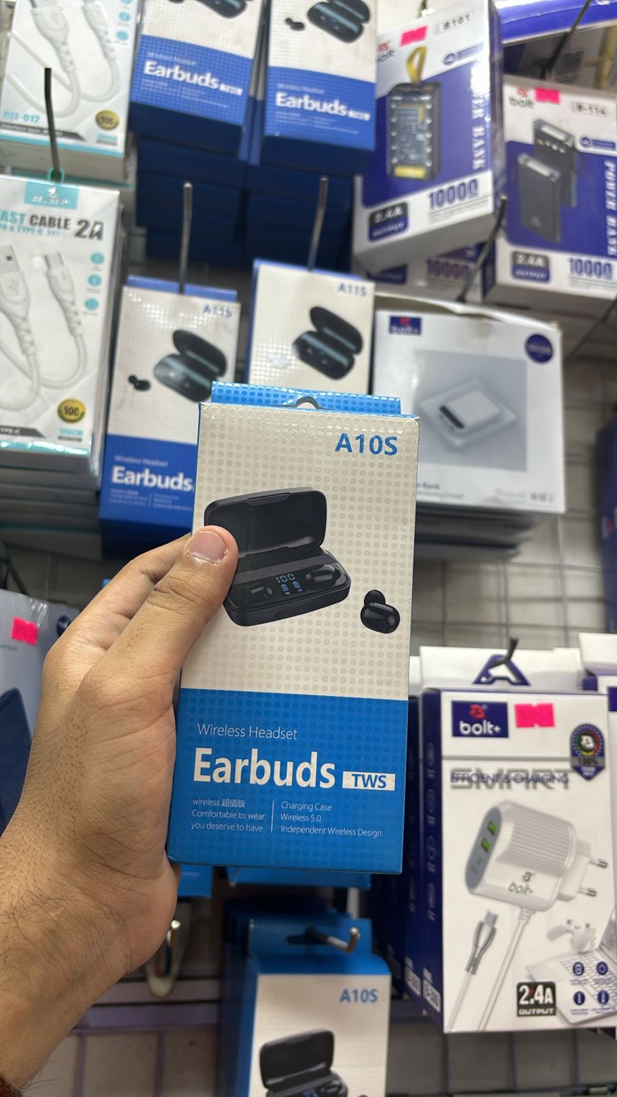 MI A10S Wireless Bluetooth Headset Earbuds with Touch Control