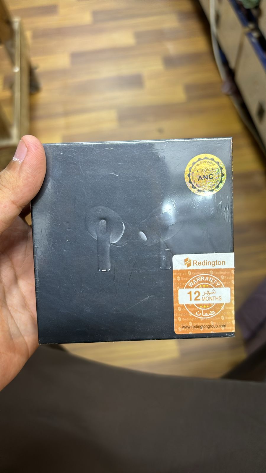 Matte Black Wireless Earbuds with Touch Controls