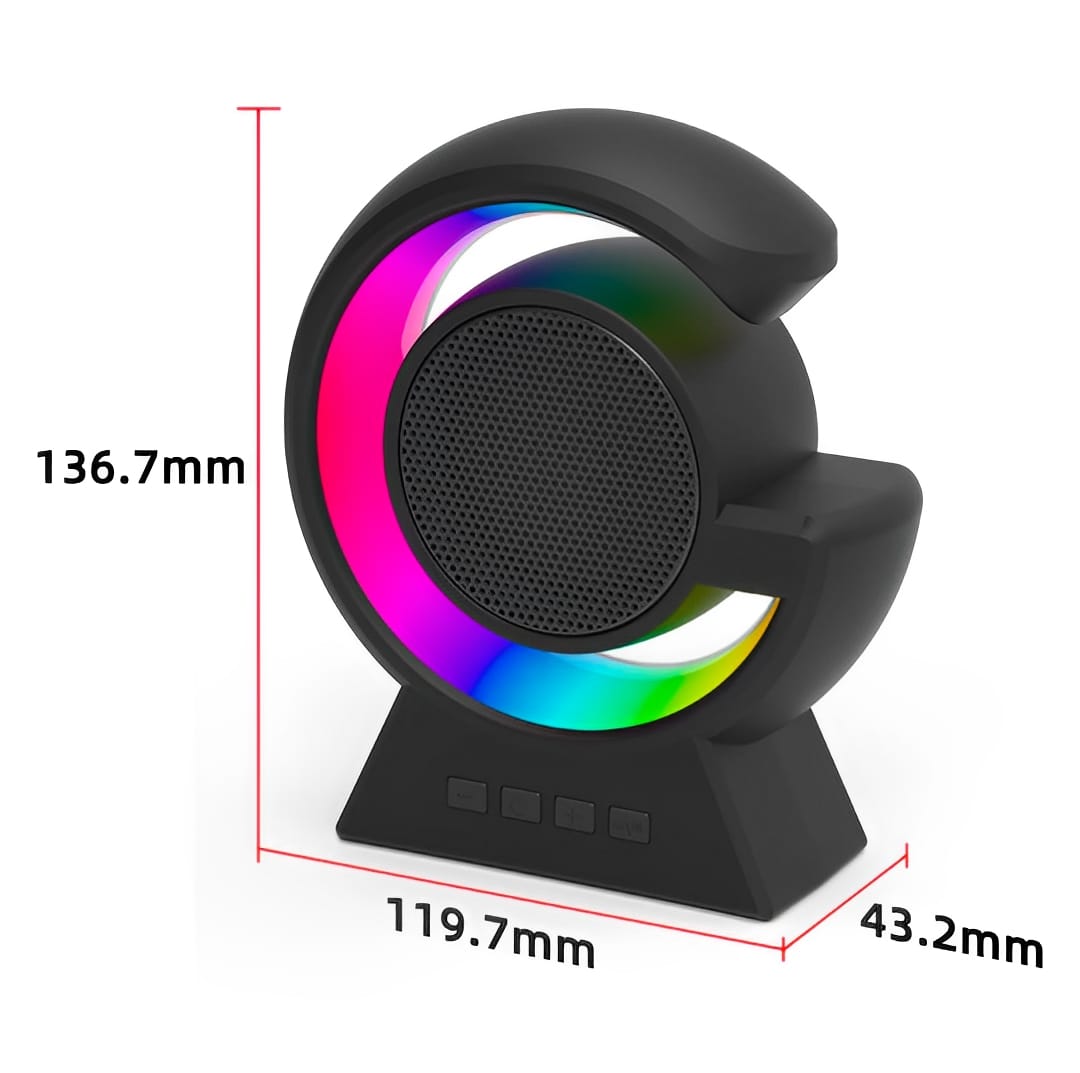 BX-39 Mini G Wireless Speaker with RGB Light & Charging
