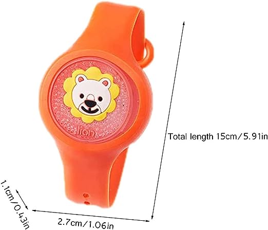 Kid-Friendly Adjustable Mosquito Repellent Wristband for Children