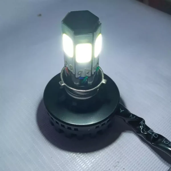 M6 LED Universal Headlight with Fan for Motorbikes