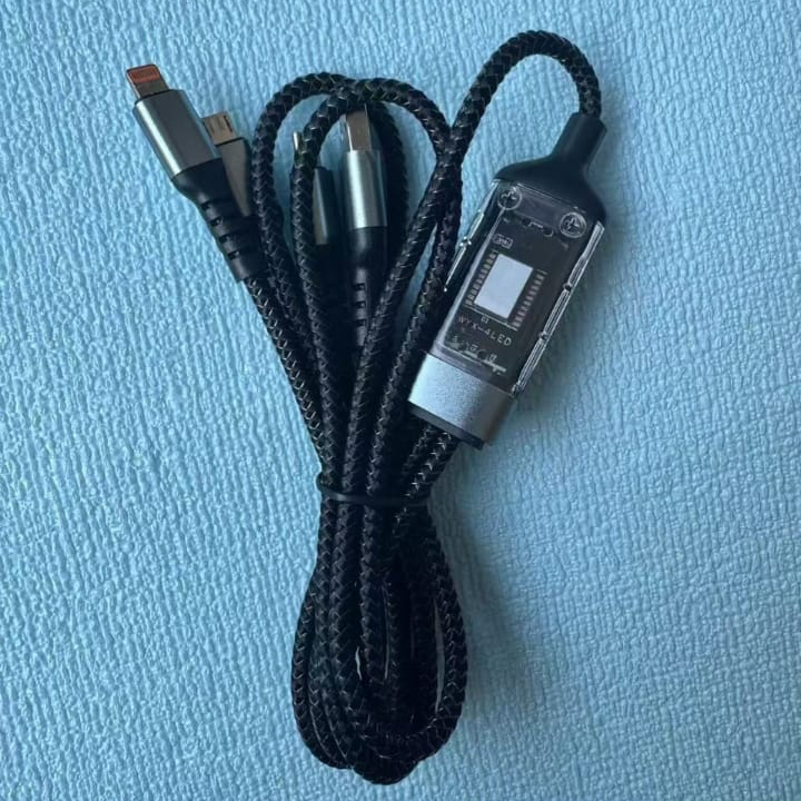 Gamen 3-in-1 100W Fast Charging Cable Nylon Braided