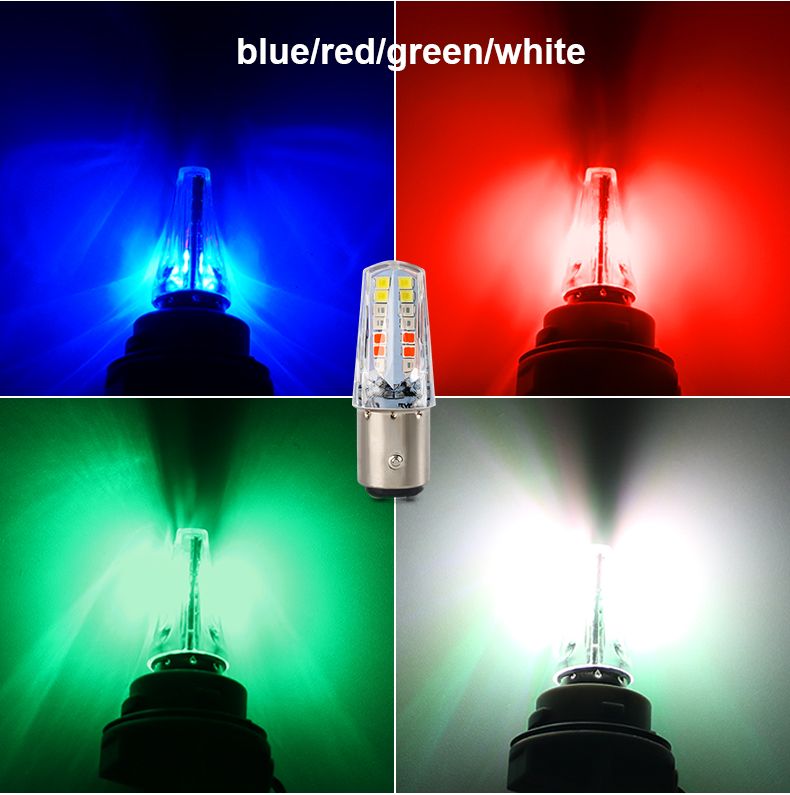 Universal Bike Headlight & Backlight Bulb Pack of 2