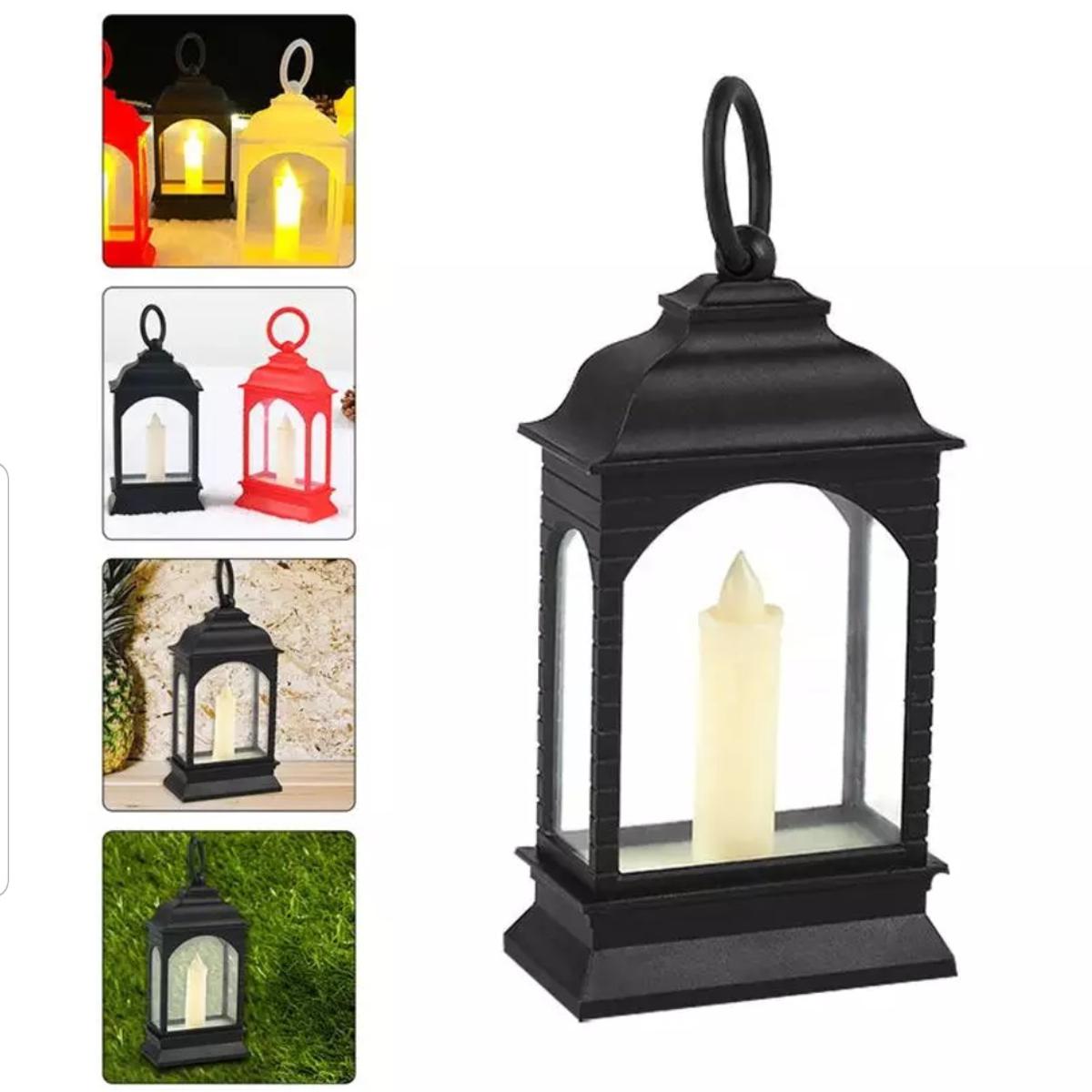 Mini Decorative LED Candle Holder Table Lamp Random Color