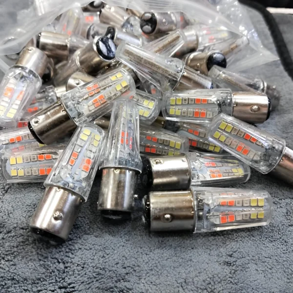 LED Backlight Bulb with 6 Functions & 4 Colors for Vehicles