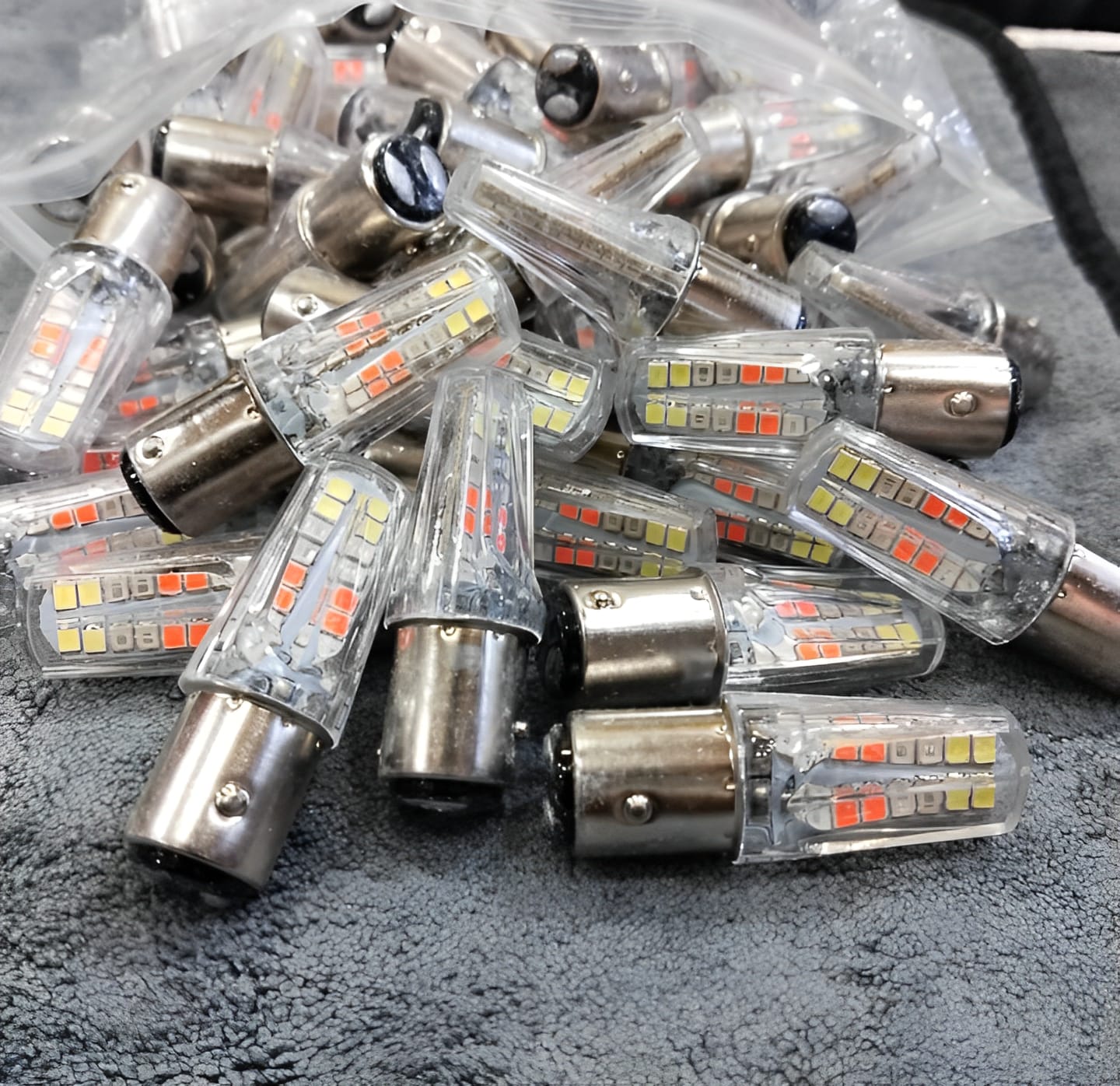 LED Backlight Bulb with 6 Functions & 4 Colors for Vehicles
