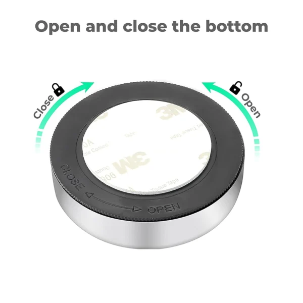 Wireless LED Touch Night Light with Stick-On Backing