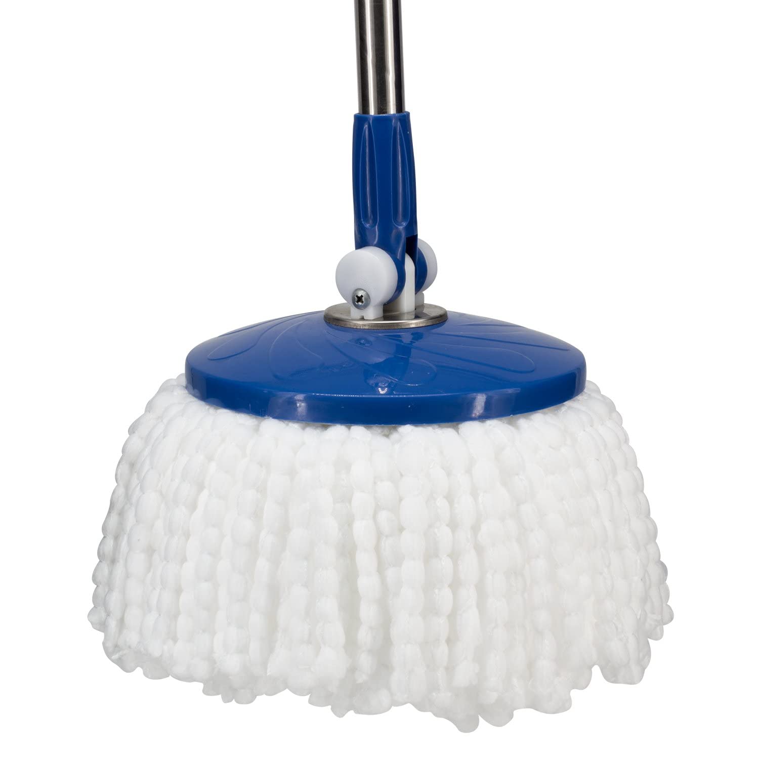 Pack of 3 Extra Spin Mop Refill Heads with Microfiber