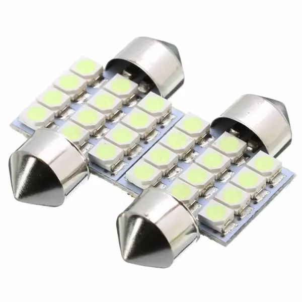Car Roof LED Light Fuse Holder Metal & Plastic