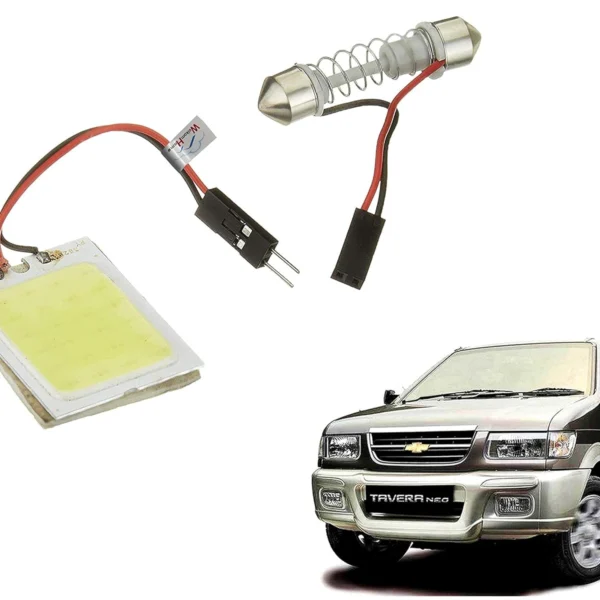 Car Roof LED Chip White Light 1 Pc Metal Plastic