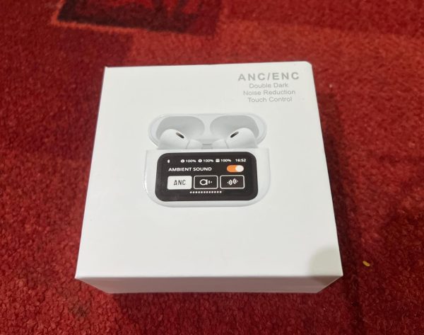 Air A9 Pro Digital Display Wireless Earbuds with ANC & Touch Control