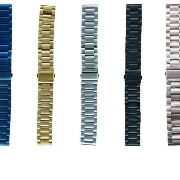 Rolex Chain Stainless Steel Metal Strap for Smartwatch