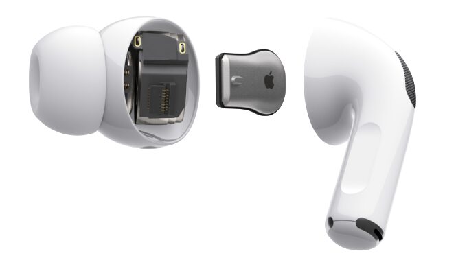 White Apple AirPods Pro 2 Master Copy Bluetooth Earbuds