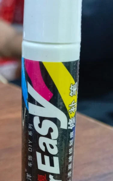 White Car Scratch Repair Paint Pencil with Brush