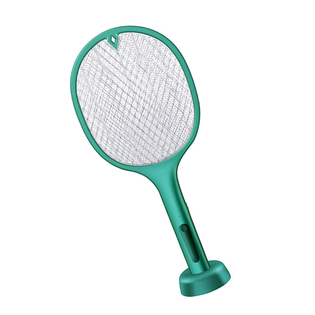 USB Rechargeable Electric Mosquito Fly Swatter with Night Light