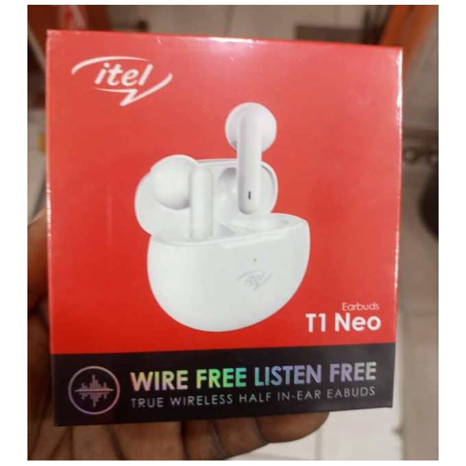 itel T1 NEO Earbuds, 18-Hour Playback, Sweatproof