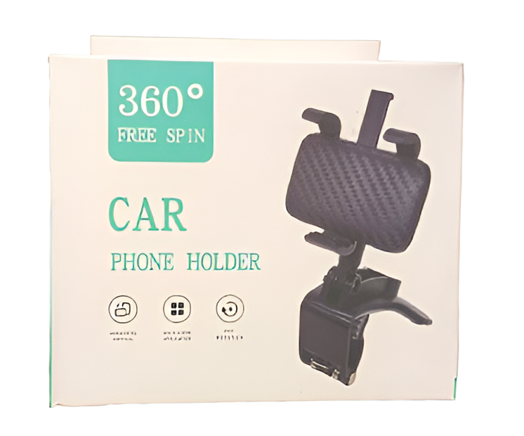 360° Rotatable Car Phone Holder with Strong Grip