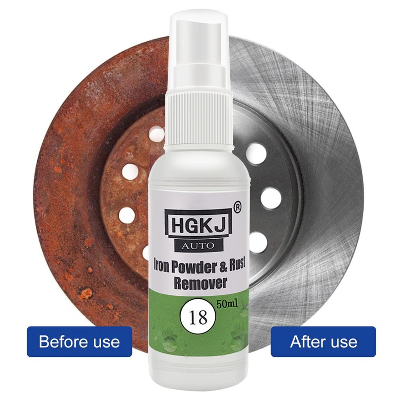 30ml Car Rust Remover Spray for Metal Surface Cleaning