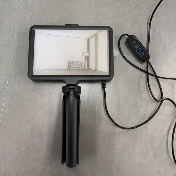 LED Glowing Art Photo Frame with Adjustable Light