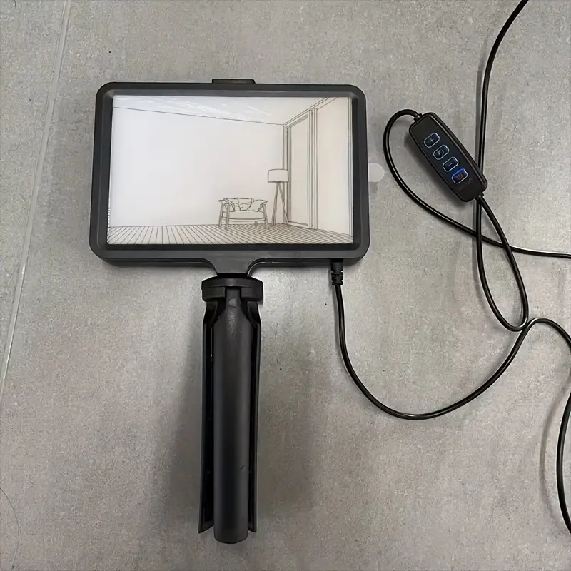 LED Glowing Art Photo Frame with Adjustable Light