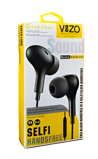 Selfie Gaming Handsfree Earphones with Mic & Deep Bass
