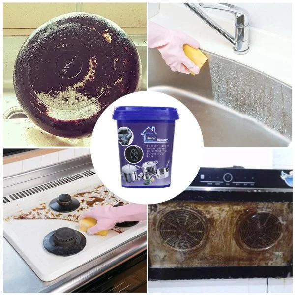 Powerful 500g Stainless Steel & Car Body Cleaning Paste