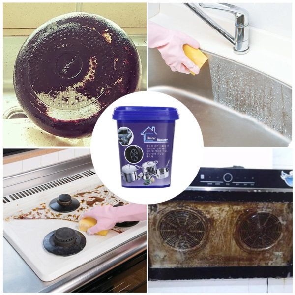 Powerful 500g Stainless Steel & Car Body Cleaning Paste