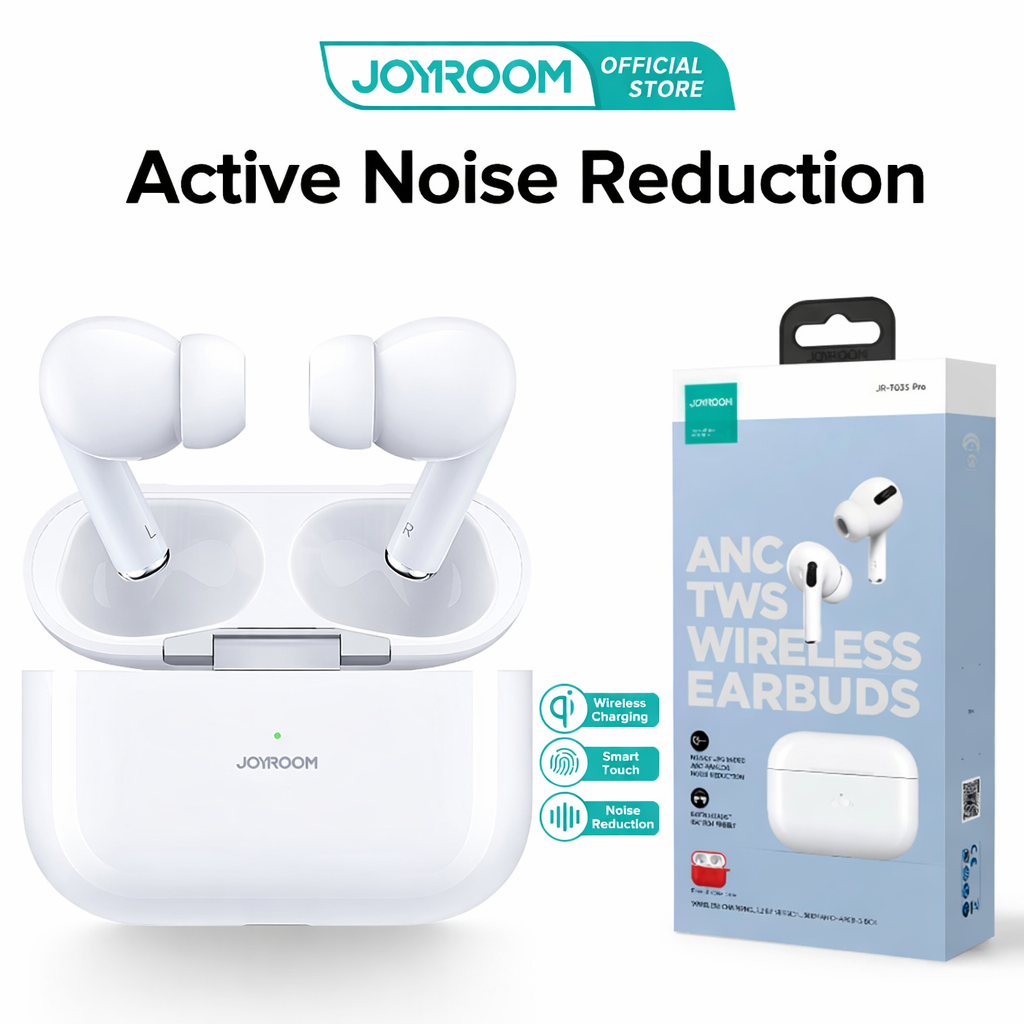 Joyroom JR-T03S Plus ANC Wireless Bluetooth Earbuds