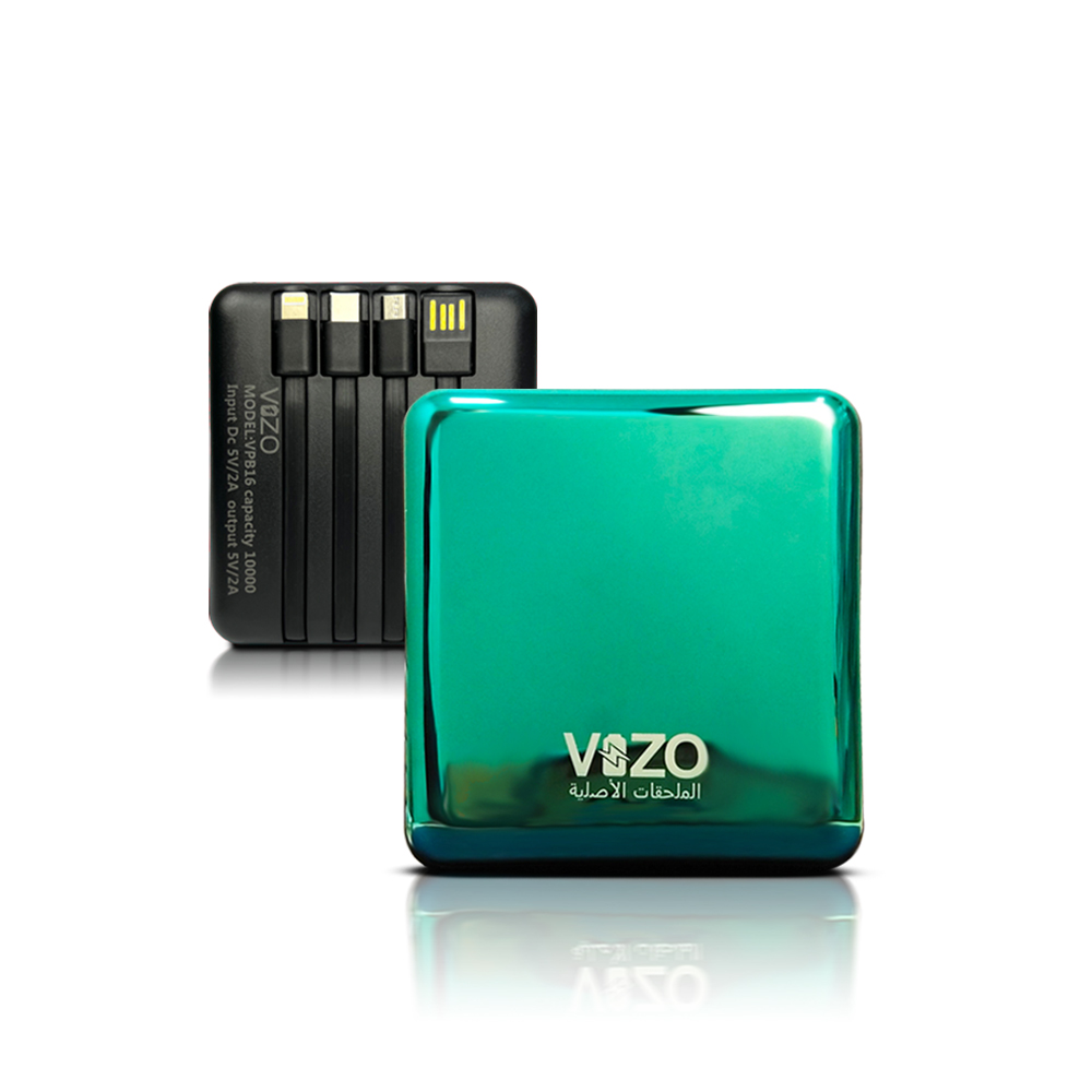 VIZO VPB-16 FAST 10000mAh Dual-Port Quick Charging Powerbank