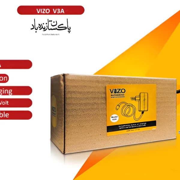 V3A Wall Charger with Built-In Micro USB Cable 3A Output