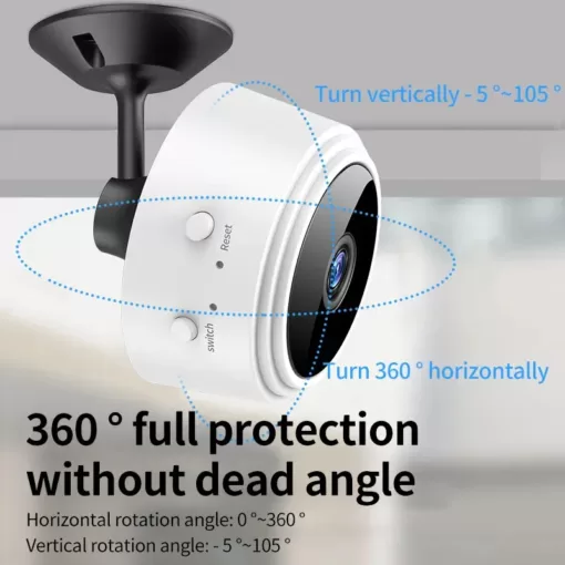 A9 Mini Full HD 1080p WiFi Wireless Security Camera