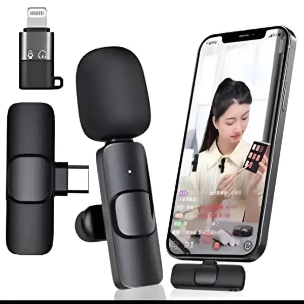 K8 Wireless USB-C Lavalier Microphone for Android