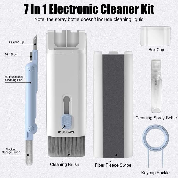 7-in-1 Multi-Functional Cleaning Kit for Electronics