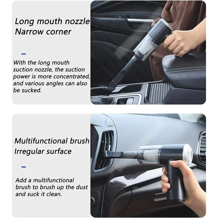Powerful 2-in-1 Cordless Handheld Vacuum Cleaner