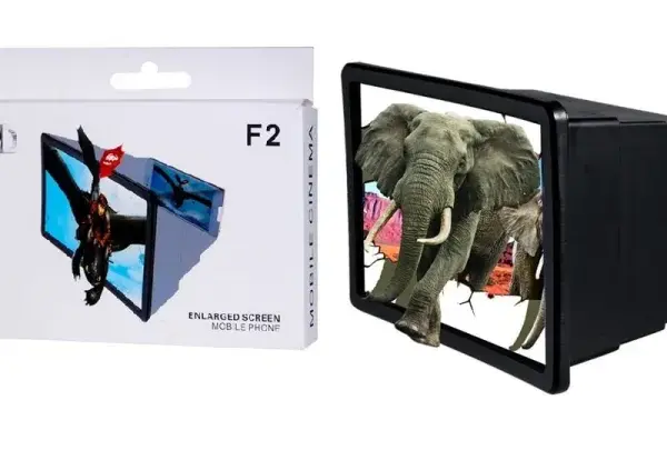 F2 Portable 3D Magnifier Screen Enlarger for Mobile Phones