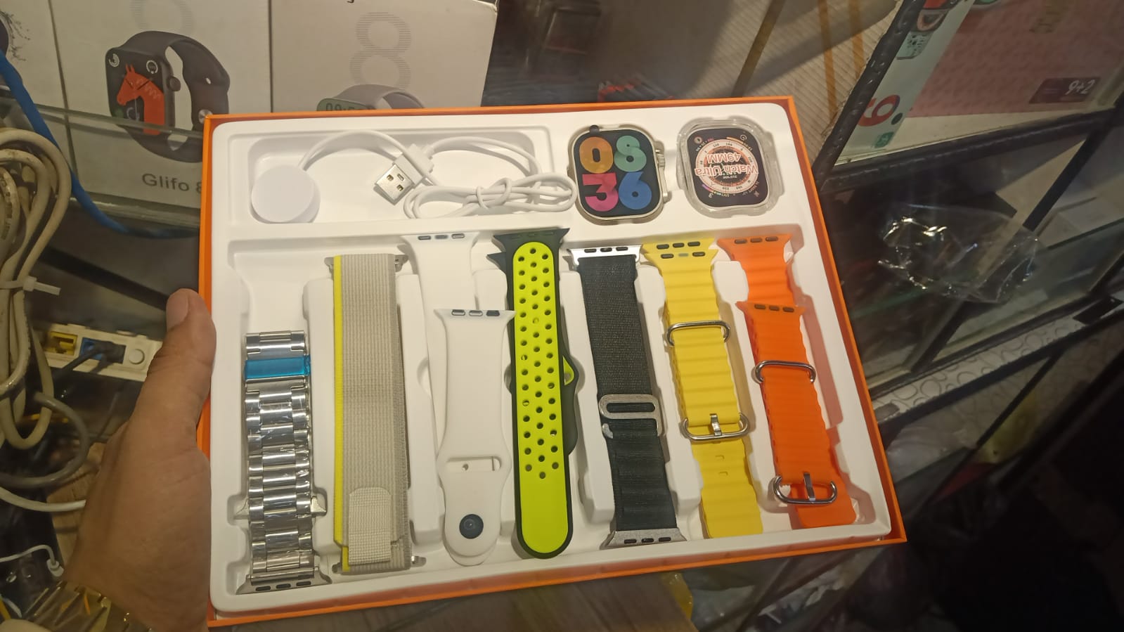Fendior S100 Ultra Smart Watch 7in1 49mm Wireless Charging