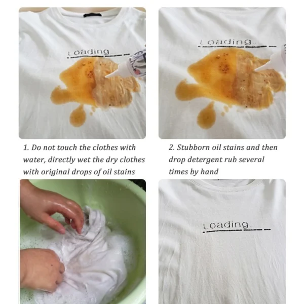 Powerful Clothes Oil and Stain Remover 100mL