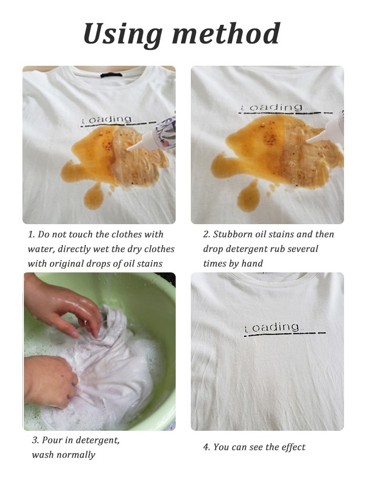 Powerful Clothes Oil and Stain Remover 100mL