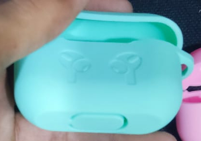 Soft Silicone AirPods Pro Case with Lock Ridge - Random Color