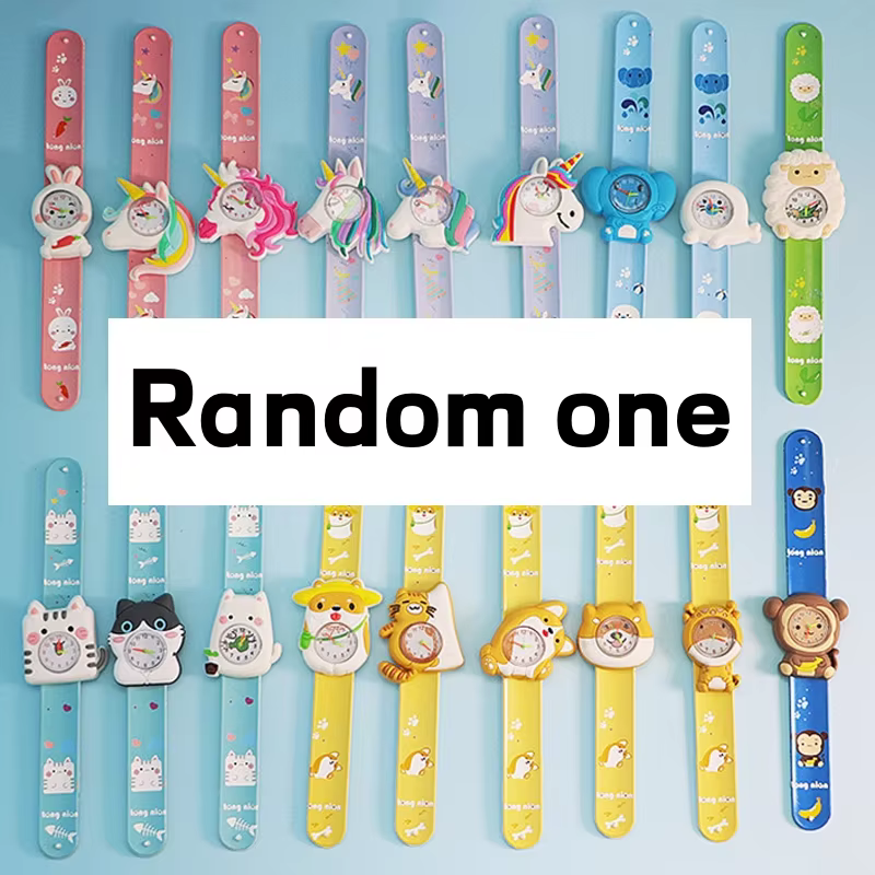 Patterned Silicone Strap Kids Digital Watch 1-12 Years product image