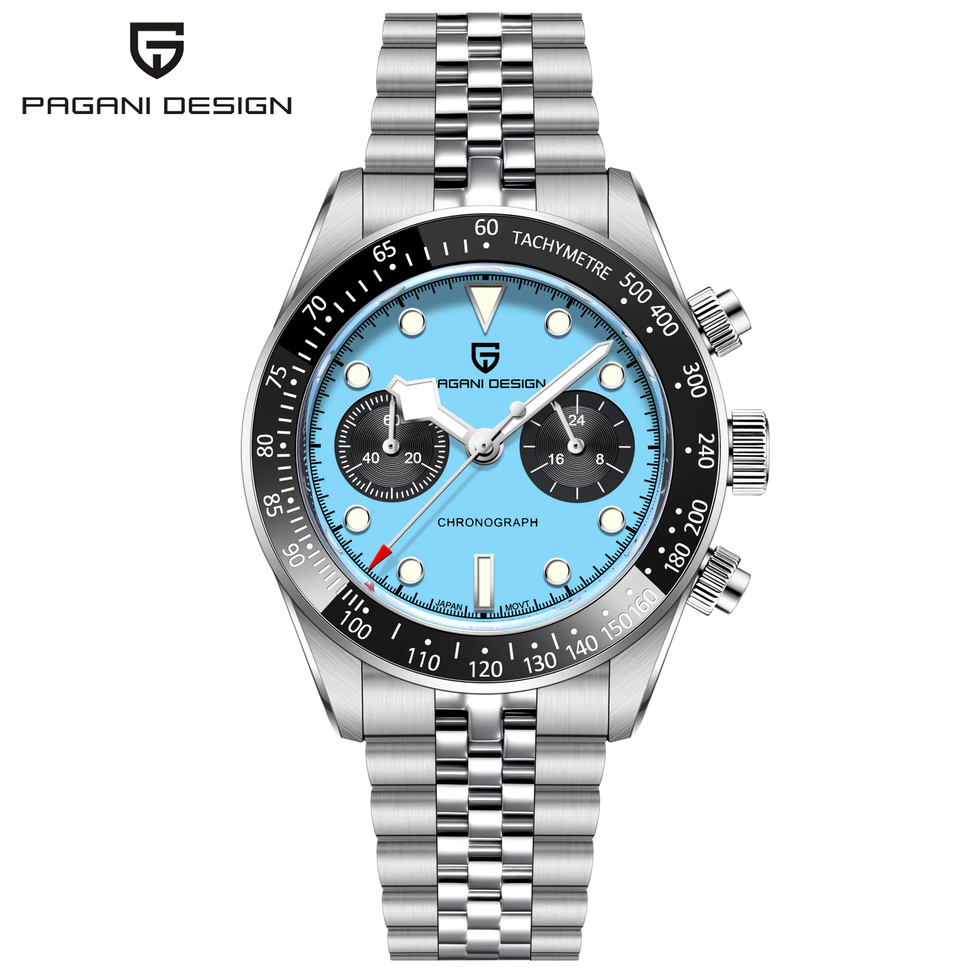 PAGANI DESIGN BB Flamingo Chronograph Quartz Watch product image