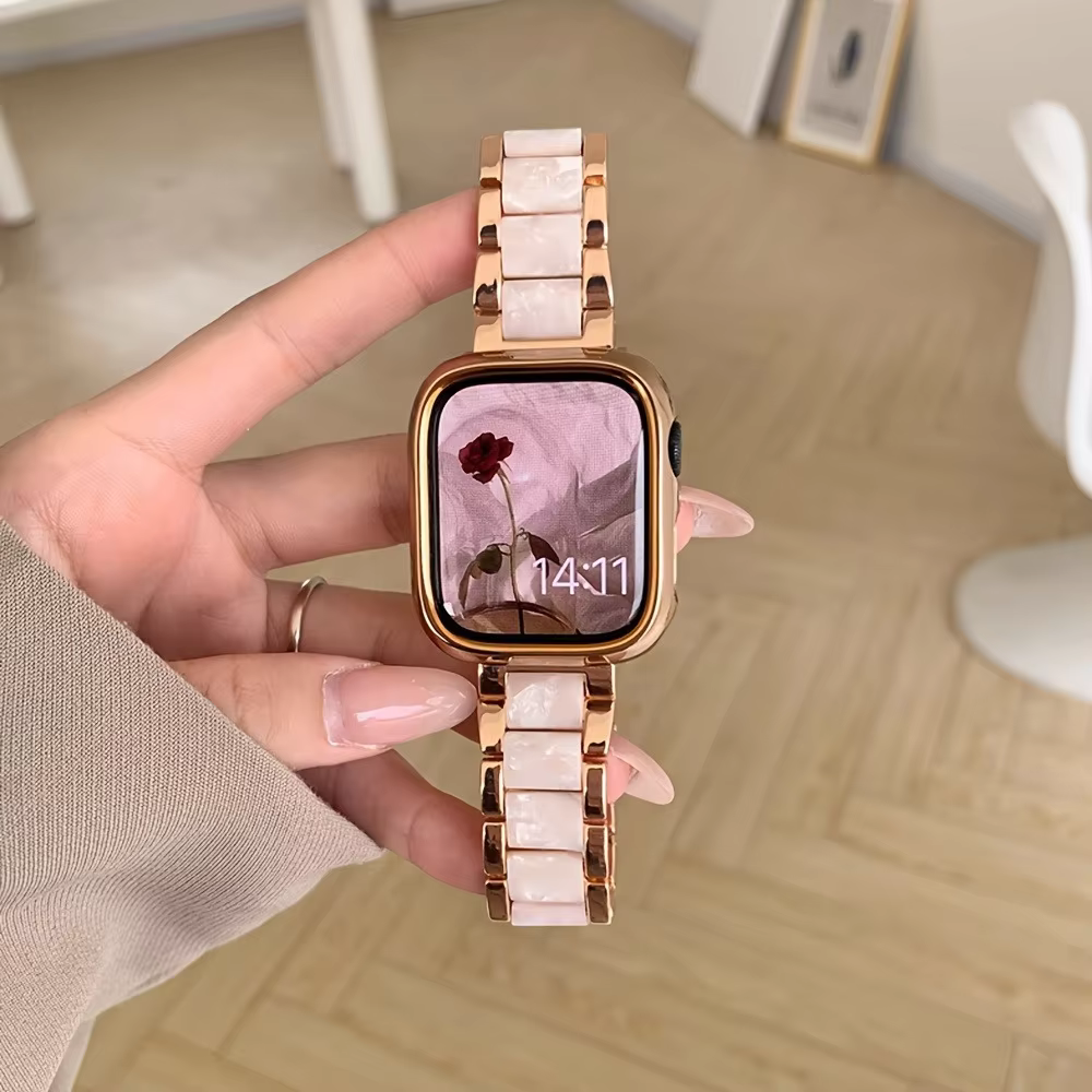 Creative Resin Smartwatch Strap for iWatch 38-49mm