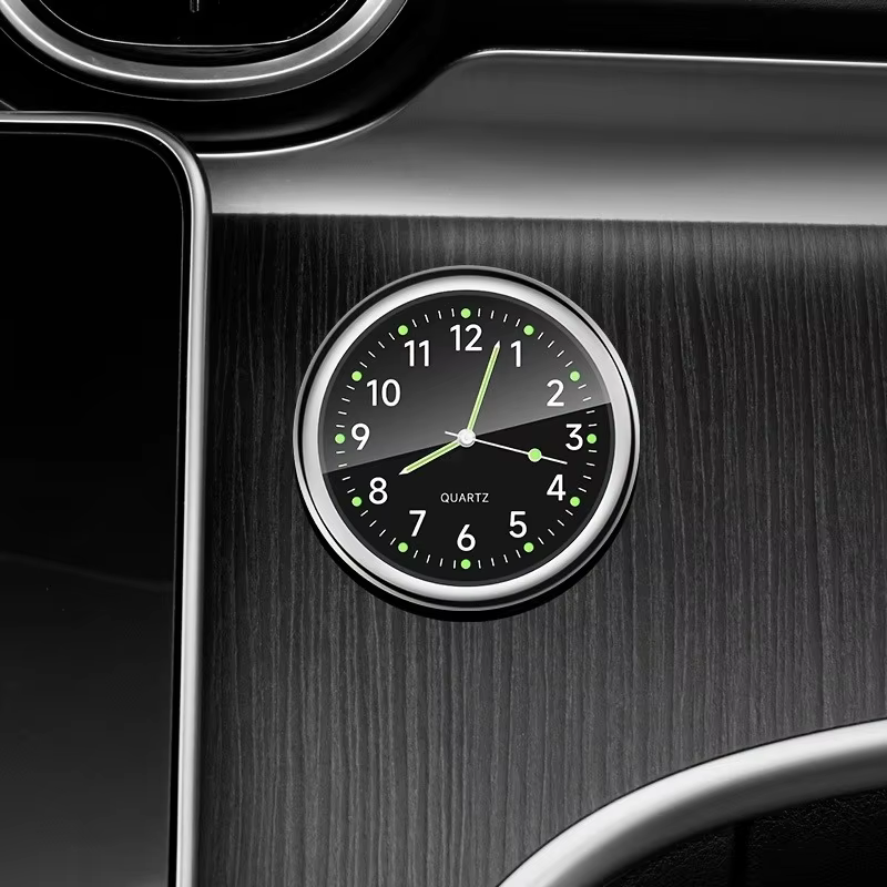 Mini Car Dashboard Clock with Luminous Quartz Movement product image