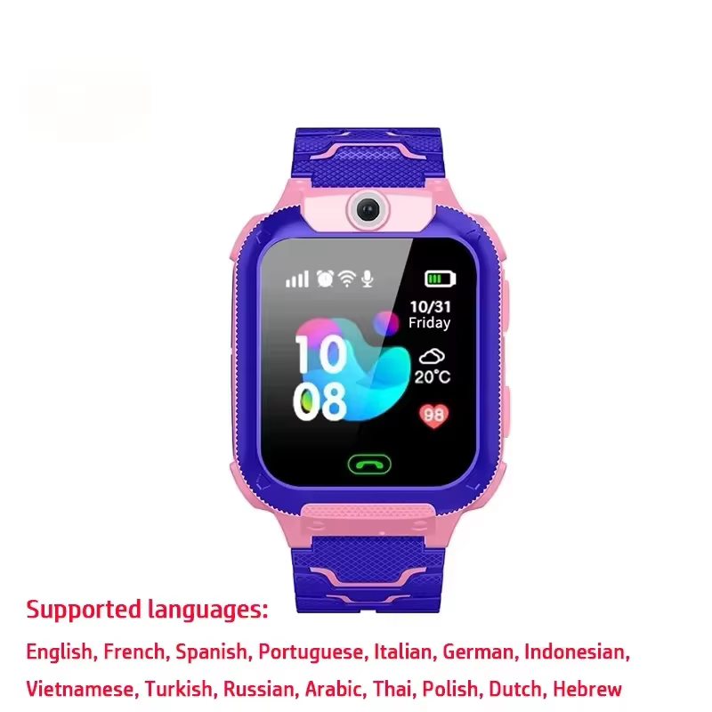 Lenovo 2027 5G Waterproof Kids Smartwatch with GPS SOS Camera