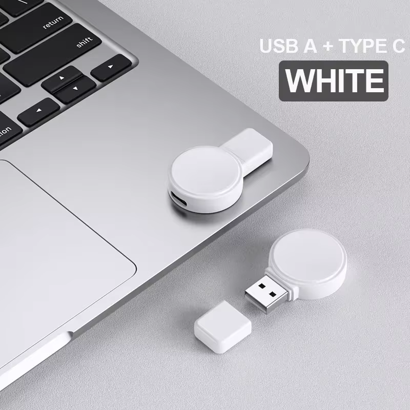 Portable Magnetic USB A + C Fast Charger for Apple Watch product image