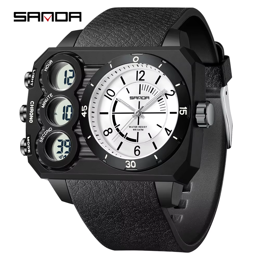 SANDA 6237 Sports Watch Analog-Digital Waterproof product image