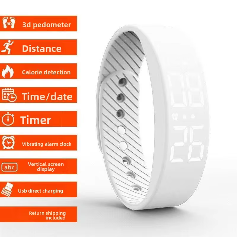 Waterproof Digital Sport Watch with Pedometer and Vibration Alarm product image