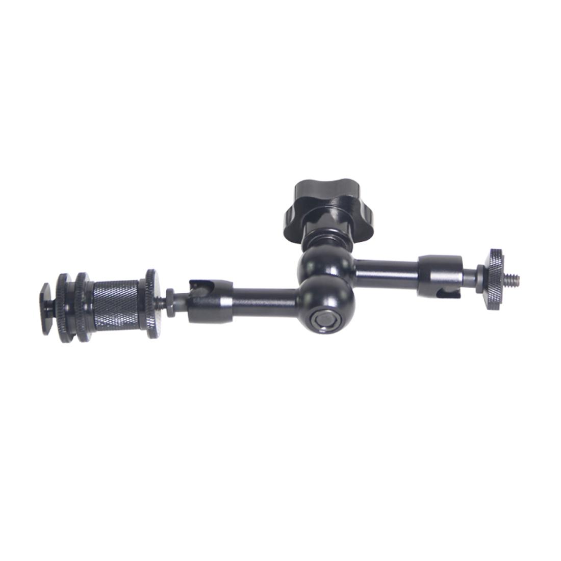 YELANGU 7in Adjustable Friction Articulating Magic Arm Black