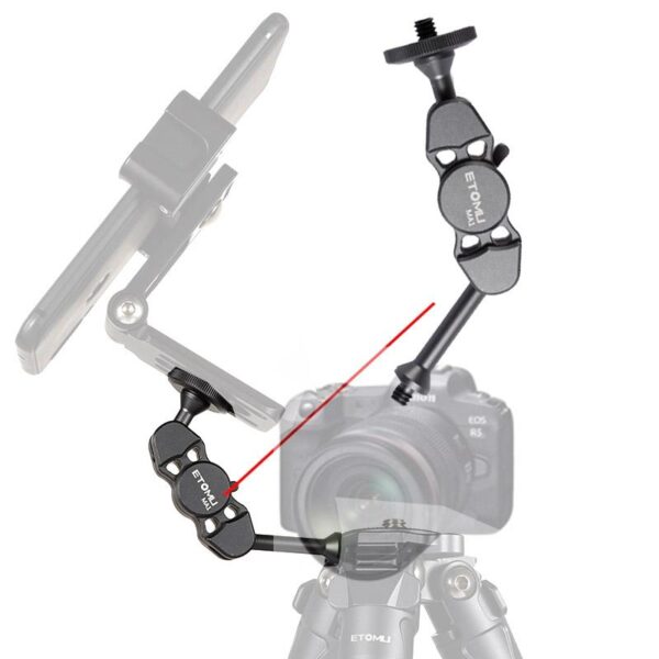 ETOMU MA1 Aluminum Alloy Camera Magic Arm Mount