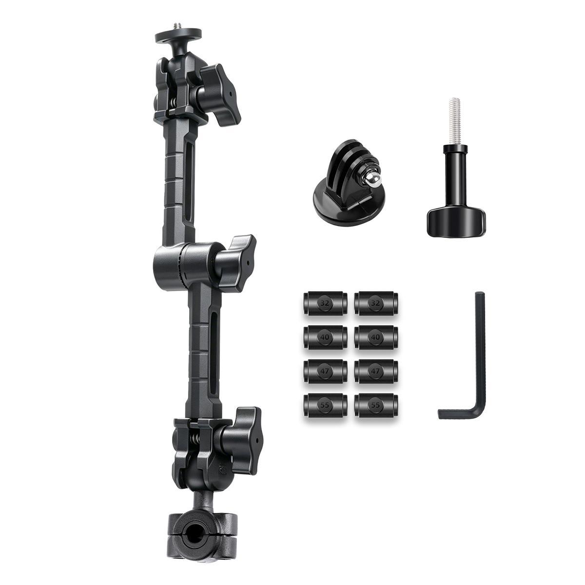 O-Type Magic Arm Mount with 1/4 Inch Ball Head Adapter